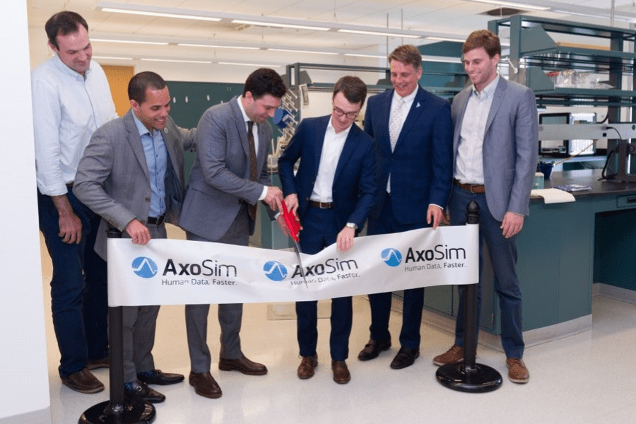 Press Release: AxoSim Celebrates Lab Expansion at NOBIC Featured Image